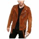 Nick Jopnes Suede Leather Brando Style Suede Leather Jacket Men|5Star Jackets