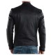 New Stylish Slim Fit Fashion Black Leather Jacket Men's | 5Star Jackets