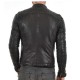 Best Men Genuine Black Fashion Leather Slim Fit Jacket | 5Star Jackets