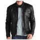 Slim Fit Black Fashion Leather Jacket Men's | 5Star Jackets