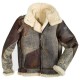 B-3 Vintage Distressed Leather Bomber Jacket | 5Star Jackets