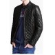 MEN SLIM FIT QUILTED LATHER JACKET|5STAR JACKETS