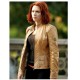 Scarlett Johansson The Avengers (Natasha Romanoff) Brown Jacket