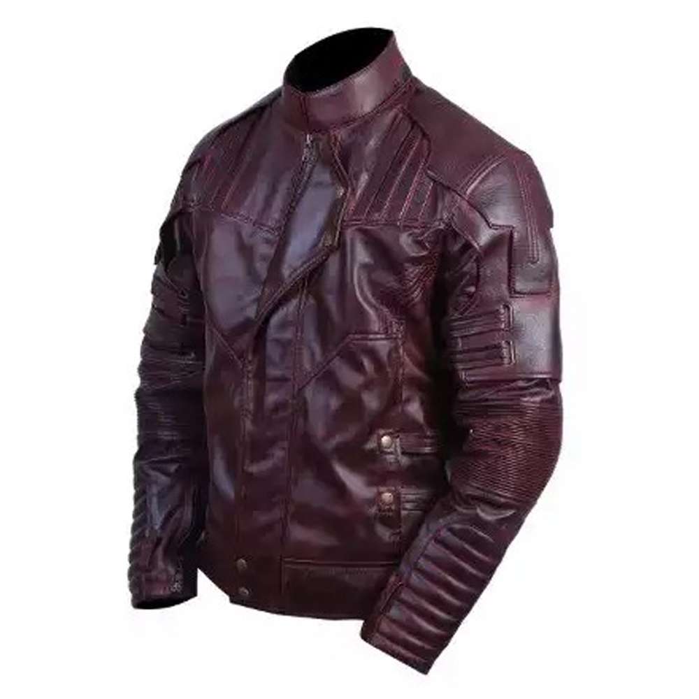 Avengers Infinity War Star-Lord (Chris Pratt) Genuine Leather Jacket